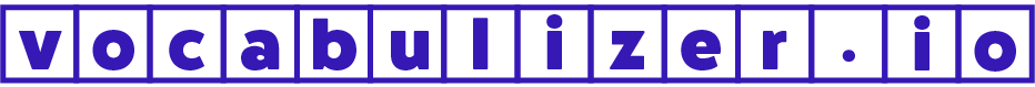 vocabulizer.io